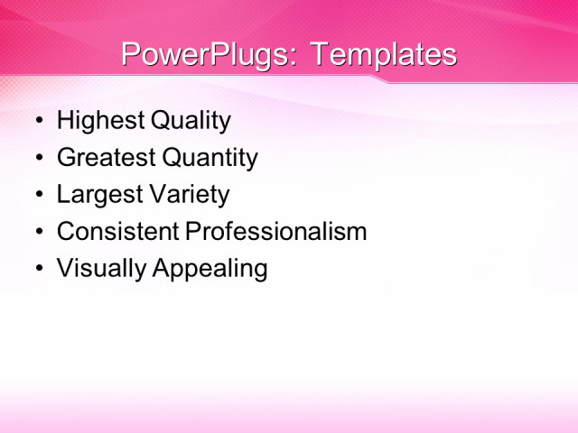 PowerPoint Template - abstract, art, generic - Print Slide