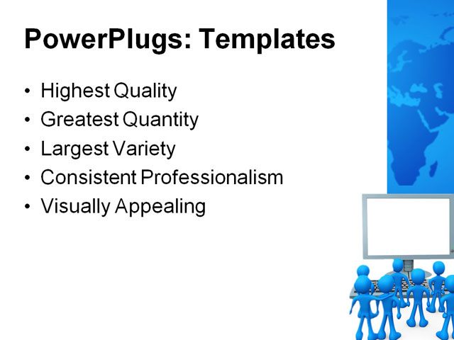 PowerPoint Template - presentation, blank, cartoon - Print Slide