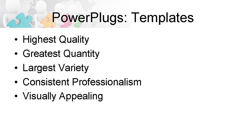 PowerPoint Template - business, people, communication - Print Slide