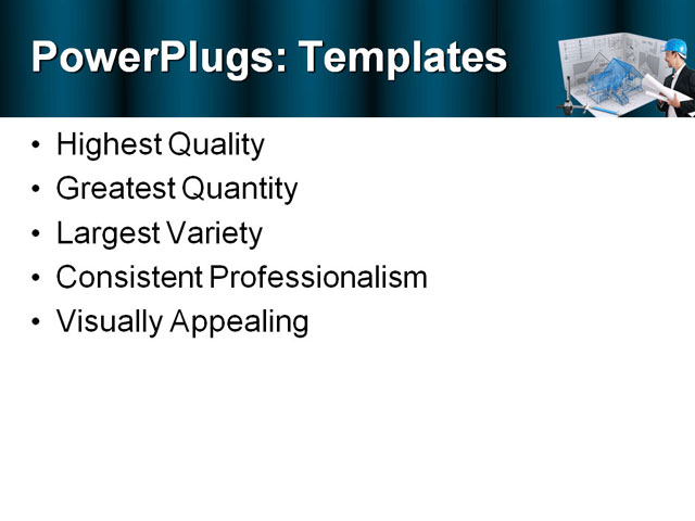 PowerPoint Template - drawing, abstract, apartment - Print Slide