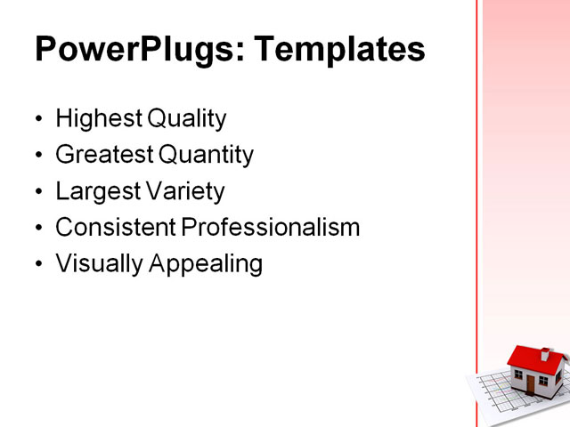 PowerPoint Template - real estate market, analysis, apartment - Print Slide