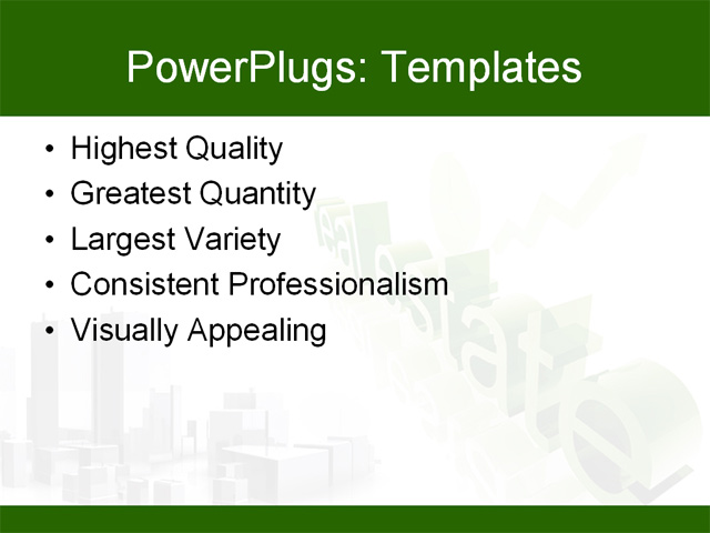 PowerPoint Template - ?real estate, business, finance - Print Slide