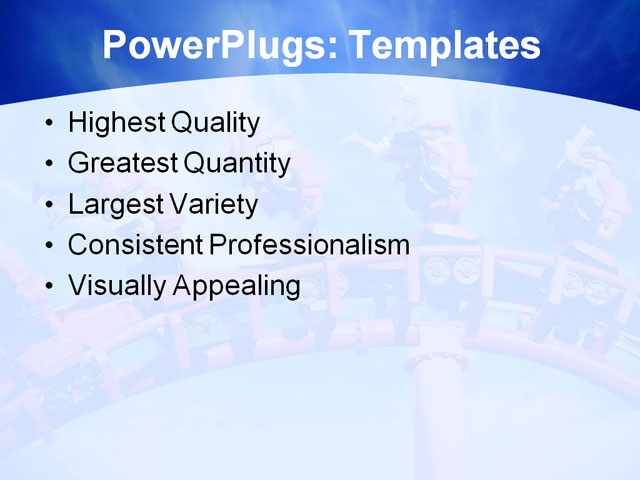 PowerPoint Template - services, business, marketing - Print Slide