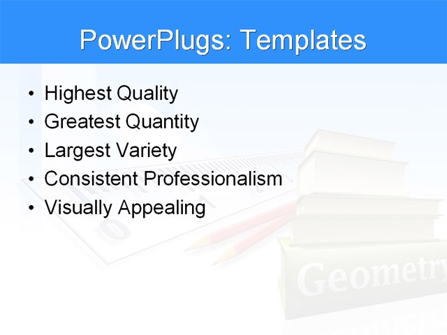 PowerPoint Template - education, ruler, children - Print Slide