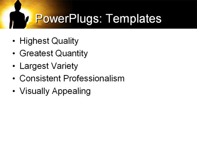 PowerPoint Template - religion, history, holidays - Print Slide