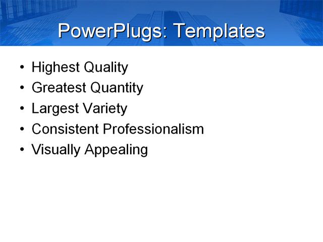 PowerPoint Template - real estate, architecture, business - Print Slide