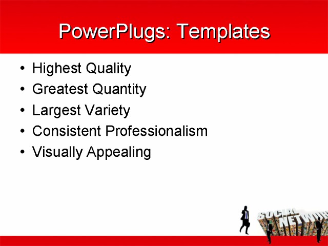PowerPoint Template - business, people, communication - Print Slide