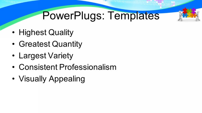 PowerPoint Template - business, people, metaphor - Print Slide