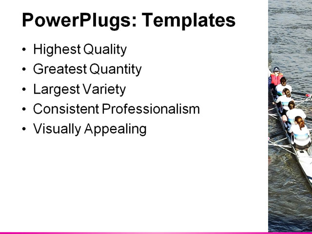 PowerPoint Template - belfast, blades, boat - Print Slide