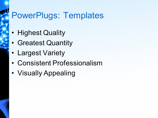 PowerPoint Template - education, science, technology - Print Slide