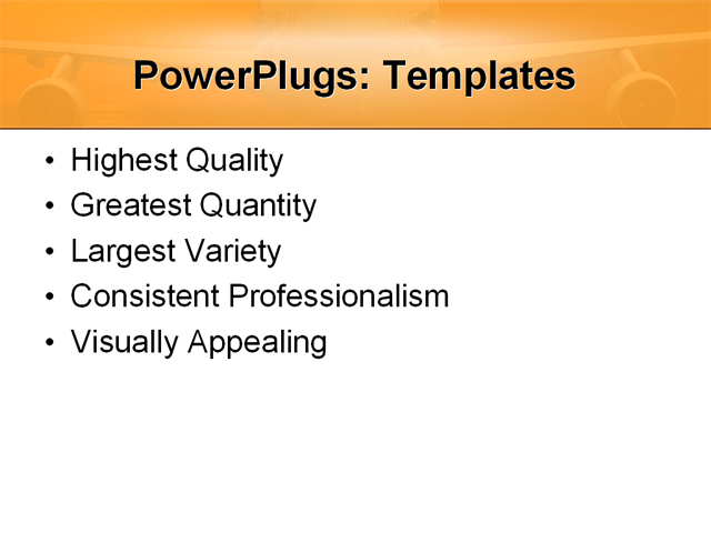 PowerPoint Template - aero, aircraft, airplane - Print Slide