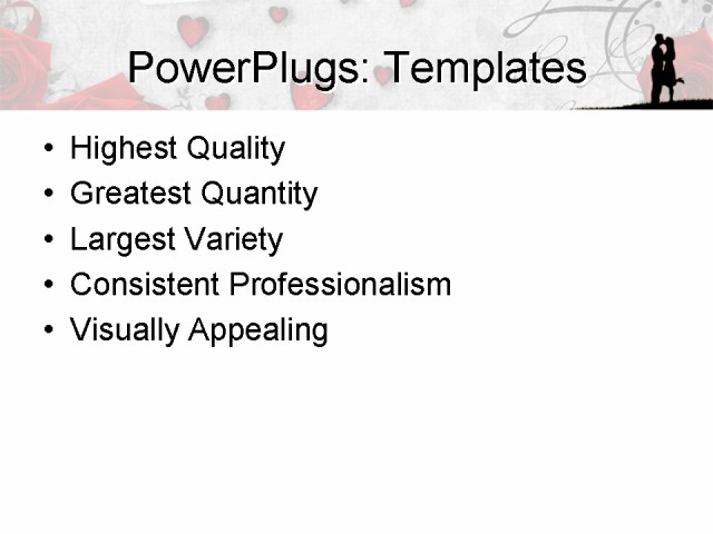 PowerPoint Template - wedding, event, family - Print Slide