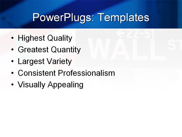 PowerPoint Template - business, finance, stock - Print Slide