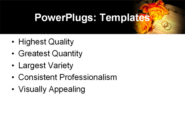 PowerPoint Template - services, business, marketing - Print Slide