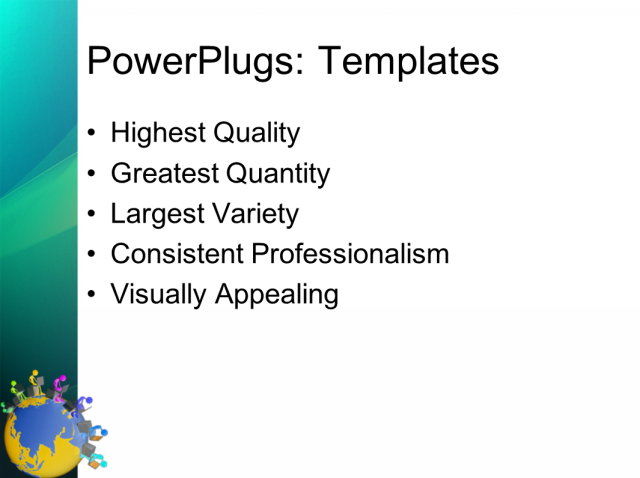 PowerPoint Template - communication, business, people - Print Slide